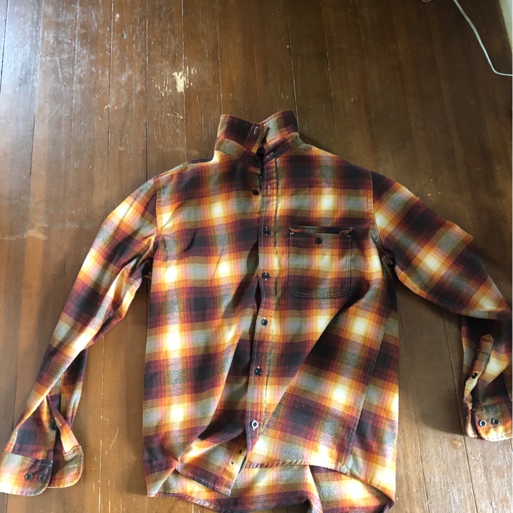 George multicolored flannel